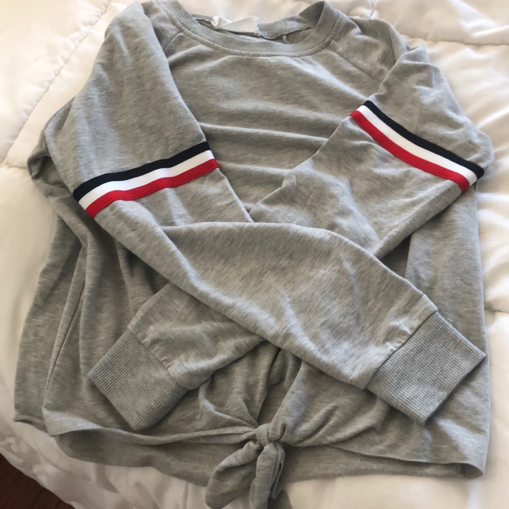 Six/fifty gray sweater